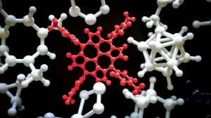 3D-printed molecular models