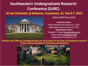 Southeastern Undergraduate Research Conference