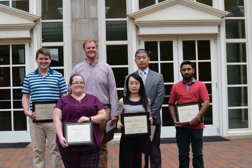 graduate student award recipients