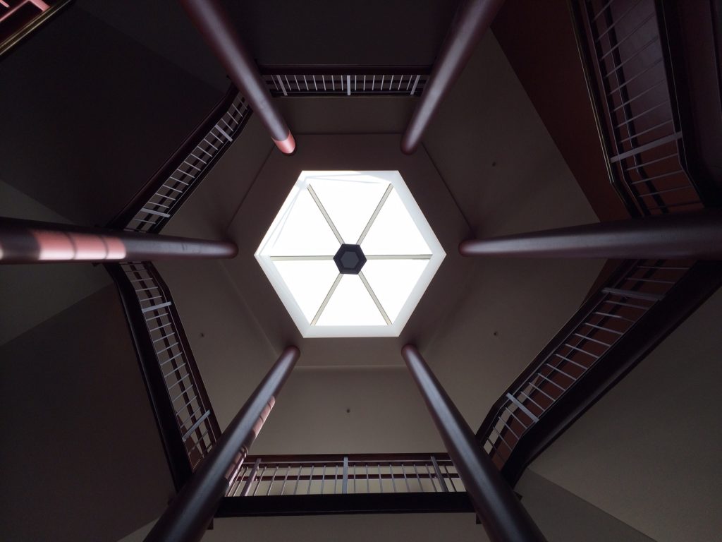 Hexagon shaped skylights