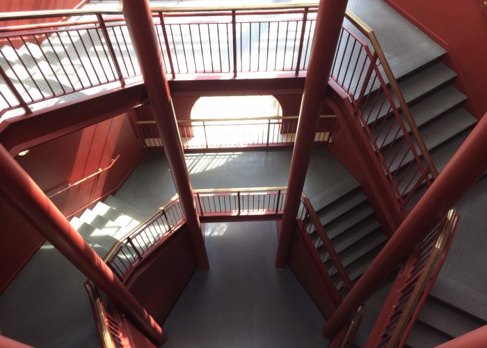 Shelby Hall staircases